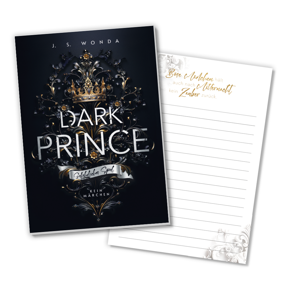 Notizblock A6 "Dark Prince"