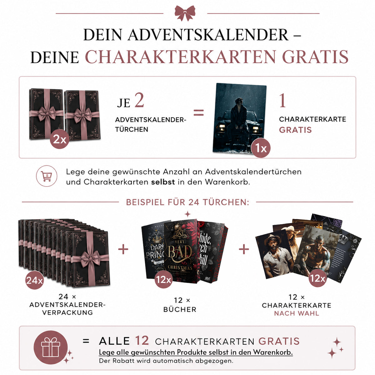 Adventskalender - 1 Türchen